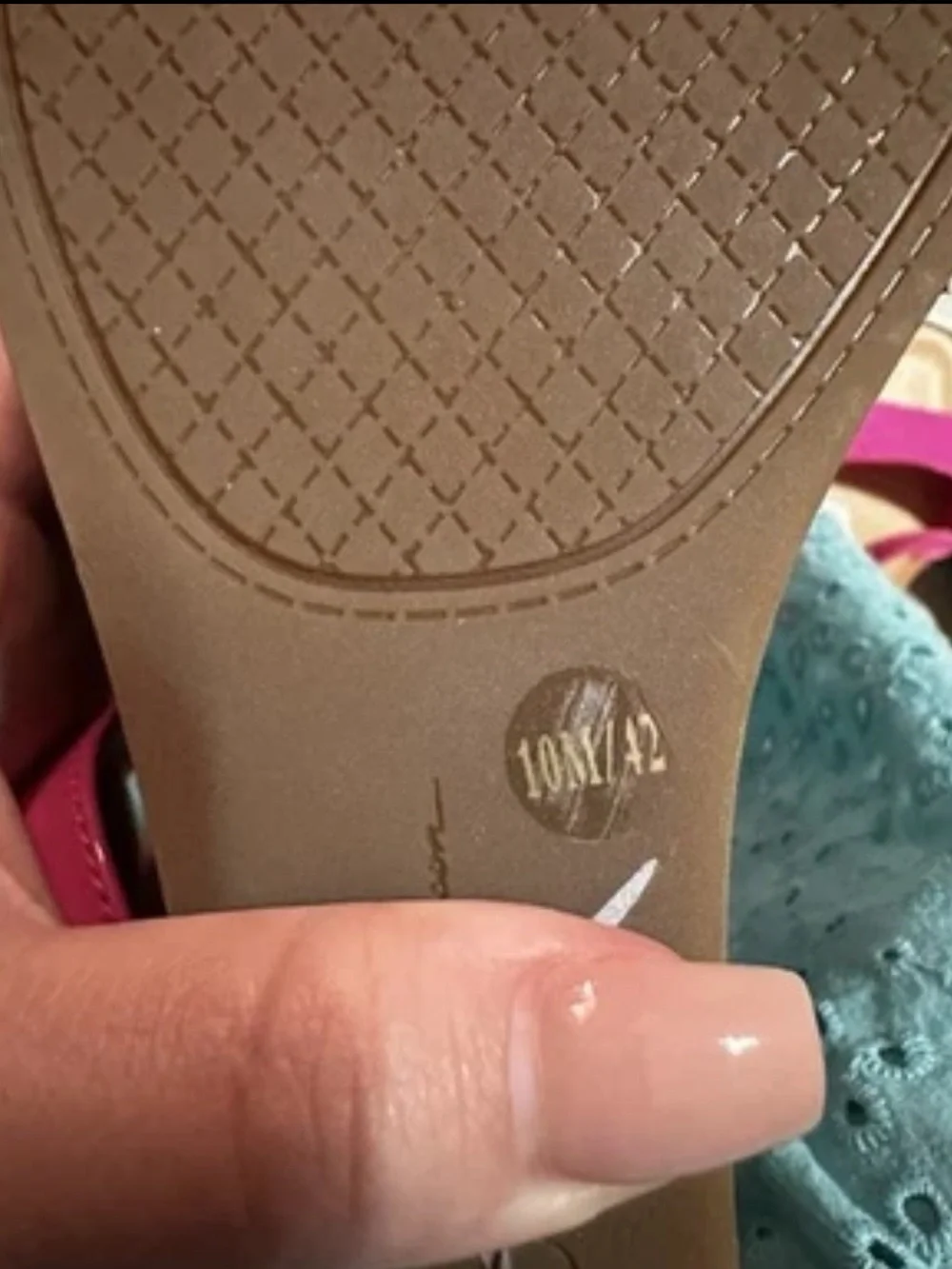 Jessica Simpson Miercen Neon pink wedge sandal